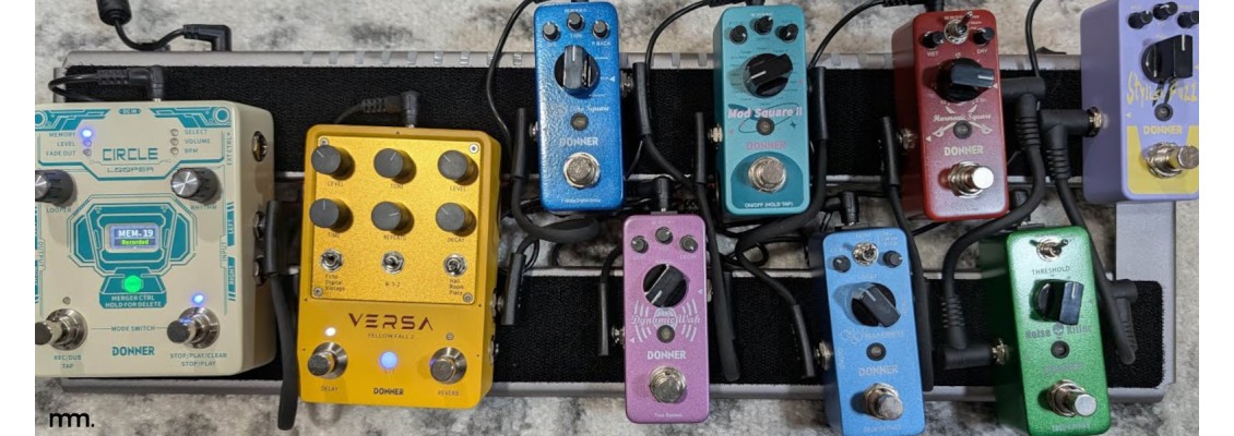 Donner Guitar Pedals Ireland | New Range Soon at Musicmaker